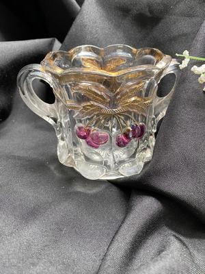 Antique Mosser Glass Buffet Set