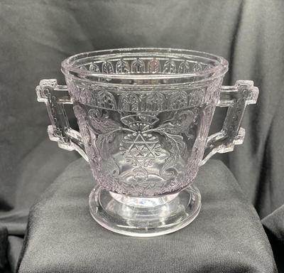 Scroll & Flowers Spooner Sugar Bowl
