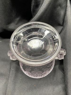 Scroll & Flowers Spooner Sugar Bowl