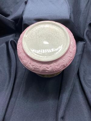 Cream & Yellow Biscuit Jar