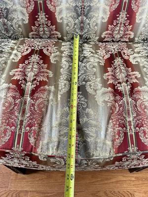 Chippendale Style Camelback Sofa (See Details)