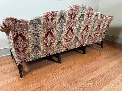 Chippendale Style Camelback Sofa (See Details)