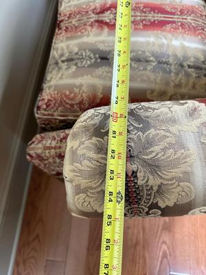 Chippendale Style Camelback Sofa (See Details)