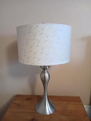 Decorative lamp with nice lamp shade (1 of 2)
