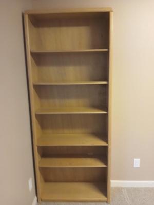 Aspen Furniture Designs cont. bookcase / bookshelf with 4 adjustable shelves