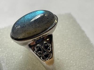 Designer Doug Paulus DP Sterling Silver .925 Fashion Ring in VG Preowned Condition. (Ring Size-8.75).