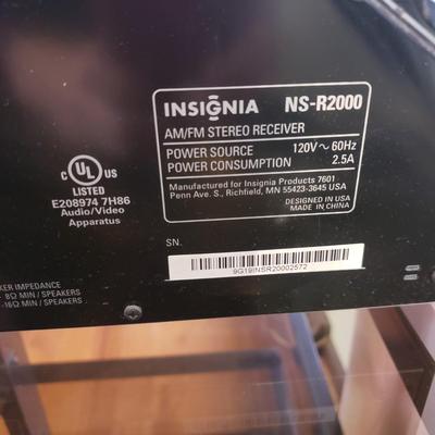 Insignia NS-R2000 Stereo Receiver W/KLH Speakers