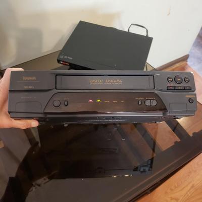 Symphonic VHS Player, Sony CD/DVD Player and Sony Blu-ray DVD Player (LR-KD)