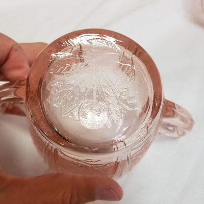 Elegant Vintage Pink Glass Collection (LR-KD)