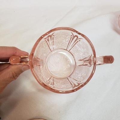 Elegant Vintage Pink Glass Collection (LR-KD)