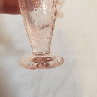 Elegant Vintage Pink Glass Collection (LR-KD)