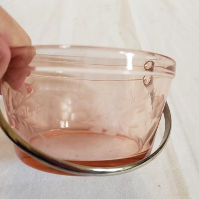 Elegant Vintage Pink Glass Collection (LR-KD)