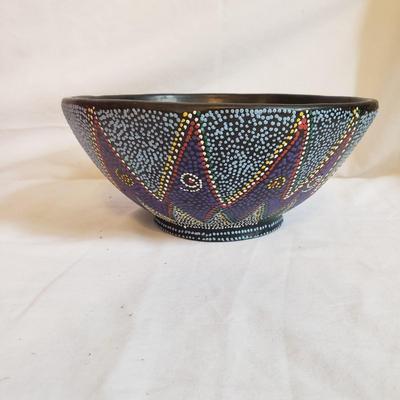 Indonesian Four Drawer Cabinet and Matching Bowl (LR-KD)