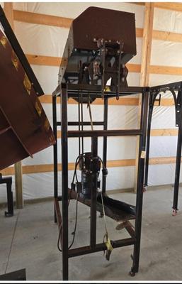 Intermediate plenum shaker