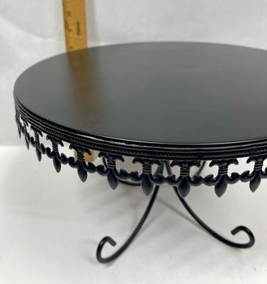 Black display stand
