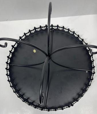 Black display stand