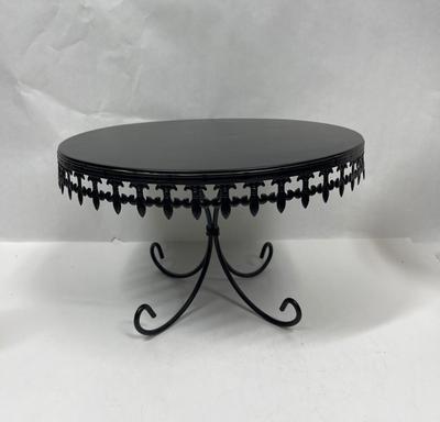 Black display stand