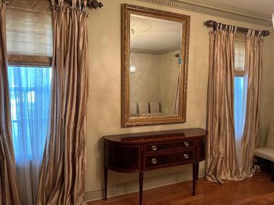 LARGE Vintage LaBarge Gilt Beveled Mirror