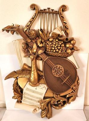 Lot #10 Syroco Wall Hanging - Post Modern