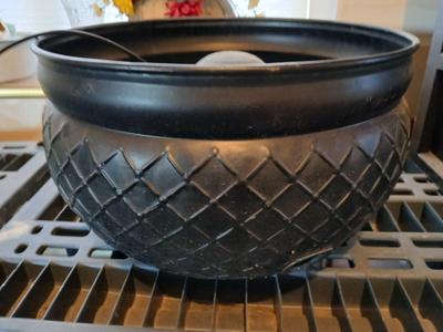 Decorative Metal Pot, Indoor or Outdoor, Garden Storage Organizer, Patio Portable Bucket and a multi hook shepherd hook