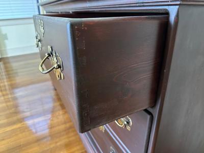 9 Drawer Solid Cherry Dresser (See Details)