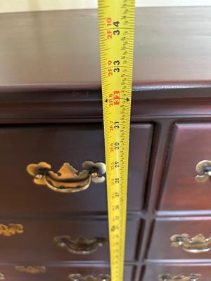 9 Drawer Solid Cherry Dresser (See Details)