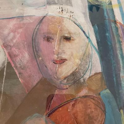 'All Will Be Well' Framed Painting by Eileen Ross (S-KD)