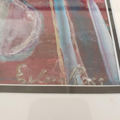 'All Will Be Well' Framed Painting by Eileen Ross (S-KD)