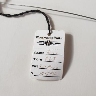 Mixed Media Framed Art by Eileen Ross: 'Hummingbird' & 'Red Moon' (S-MG)