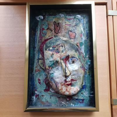 Collage and 3D Original Artwork by Eileen Ross & Karen Paquette (S-KD)