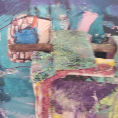 Collage and 3D Original Artwork by Eileen Ross & Karen Paquette (S-KD)