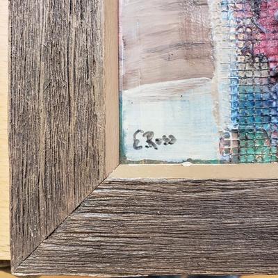 Collage and 3D Original Artwork by Eileen Ross & Karen Paquette (S-KD)
