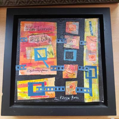 Collage and 3D Original Artwork by Eileen Ross & Karen Paquette (S-KD)
