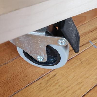 Eight Cubed Rolling Shelving Unit (S-KD)