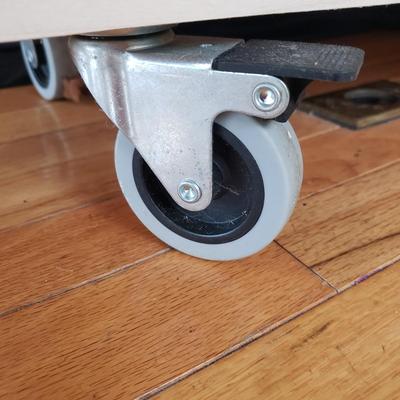 Eight Cubed Rolling Shelving Unit (S-KD)