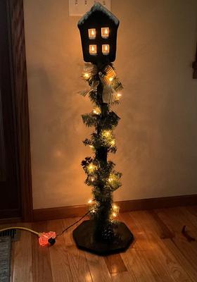 Lighted Christmas Wooden Decorations