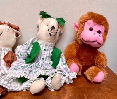 Lot of 5 Stuffed Animals Girl Scouts Collectibles