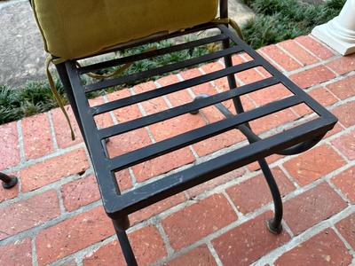 Outdoor Beveled Glass Top Table & Chairs