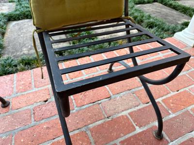 Outdoor Beveled Glass Top Table & Chairs