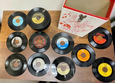 35 records - All Hits - Classic Rock Pop Vintage Early 70's 45 Vinyl Record Lot