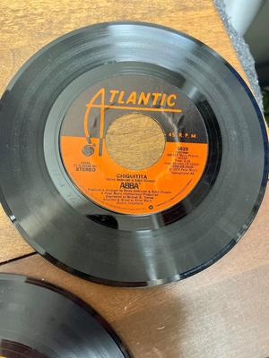 35 records - All Hits - Classic Rock Pop Vintage Early 70's 45 Vinyl Record Lot