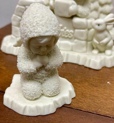 Snow Babies Department 56 Christmas Decor Lot