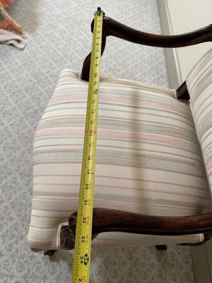 Vintage Carved Arm Chairs (See Details)