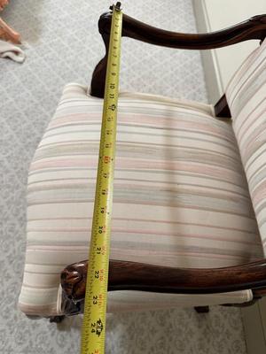 Vintage Carved Arm Chairs (See Details)