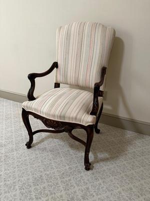 Vintage Carved Arm Chairs (See Details)