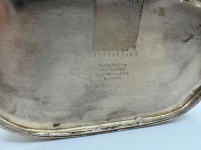 Pottery Barn Silver Plate Champagne Bucket
