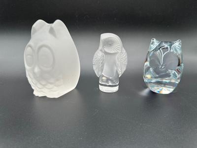 Glass Owl Lot.