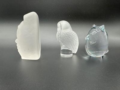 Glass Owl Lot.