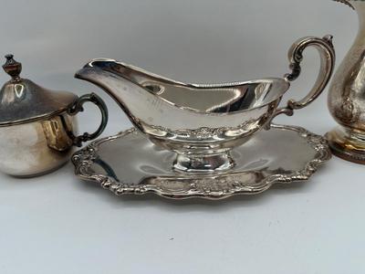 Silver Plate Lot