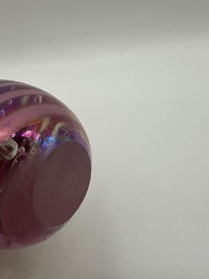 Signed Art Glass Egg